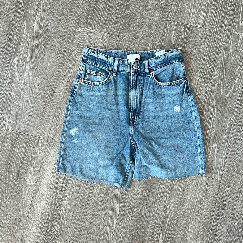 5” inseam cut off shorts